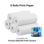 5 Paper Rolls for Instant Print Camera