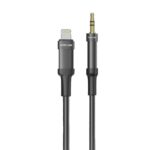 Green Lion Lightning to AUX Braided Cable 1M
