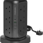 Promate PowerTower-5 Home Multi-Socket Surge