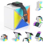 Budi 20W 4 in 1 MagSafe Wireless Charger with Night Light Charging Station