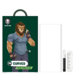 Green Lion 3D Curved Edge Glue Glass Screen Protector for Samsung S22 Plus