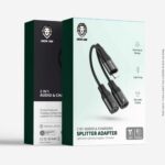 Green Lion 2 In 1 Audio and Charging Splitter Adapter Lightning