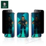iPhone 14 Pro Max Green Lion 3D PET Pro Privacy Glass Screen Protector