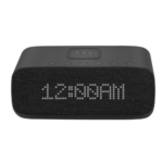 Promate Evoke Wireless Speaker with Alarm Clock and Universal Wireless Charger