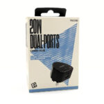Tecno 20W Dual Ports Omni-HUB Power Adapter U20D