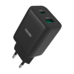 Tecno 33W Dual ports Fast Charging Adapter