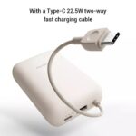 Xiaomi Power Bank 10000mAh Pocket Edition with cable - Image 2
