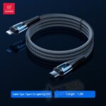 Xundd Fast Charging Type-C Lightning Cable with Light