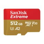 SanDisk 512GB Extreme microSD 190MBs