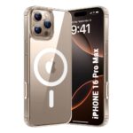 Xundd Crystal Clear MagSafe Case for iPhone 16 Pro Max