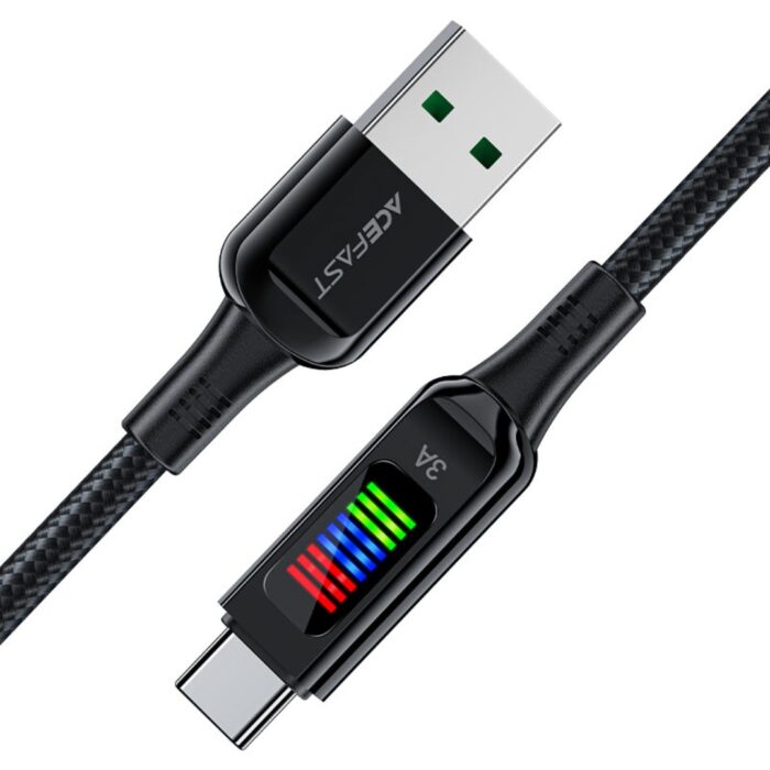 AceFast Charging Data Cable C7-04 USB-A to USB-C 60W - Image 2