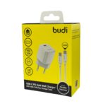 Budi USB-C Gan Wall Charger 65W USB-C PD