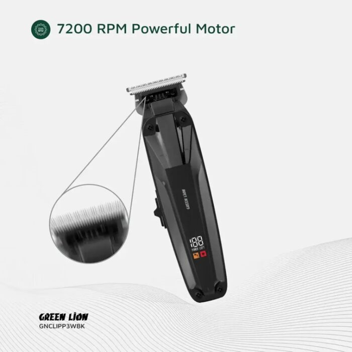 Green Lion Clip Master Professional Hair Clipper - Image 7