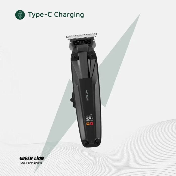 Green Lion Clip Master Professional Hair Clipper - Image 5