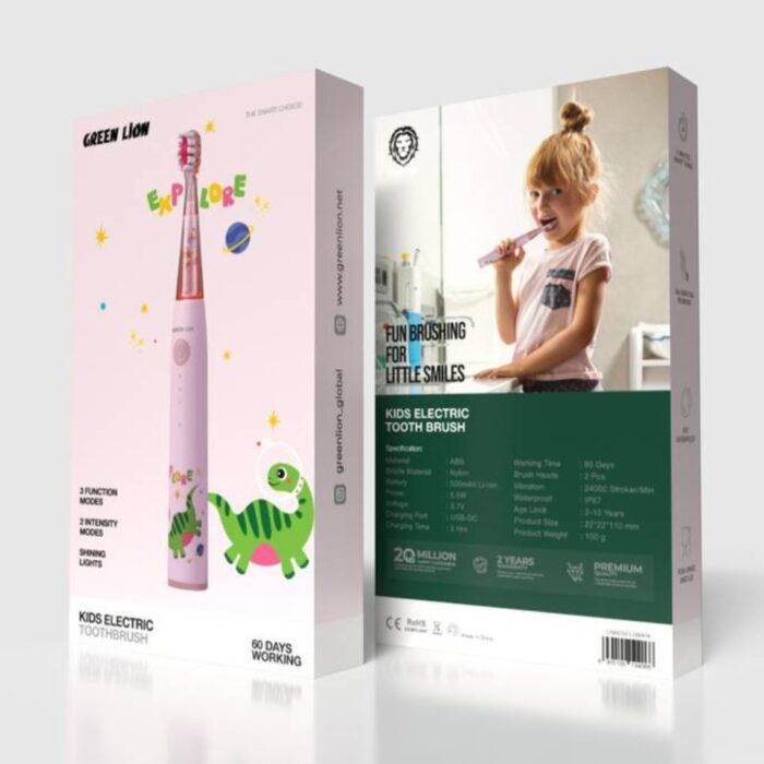 Green Lion Kids Electric Toothbrush - Image 4