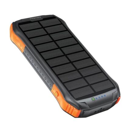 Promate 10000mAh Rugged EcoLight™ Solar Power Bank