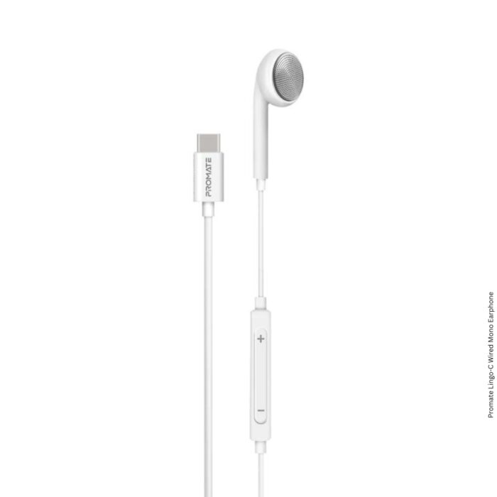Promate Lingo-C Wired Mono Earphone - Image 2