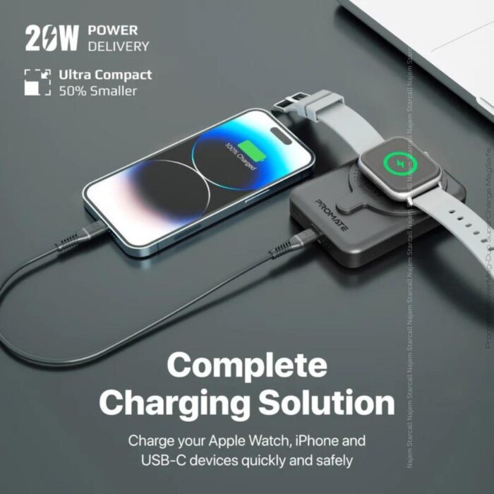 Promate PowerMag-Duo SuperCharge MagSafe - Image 7