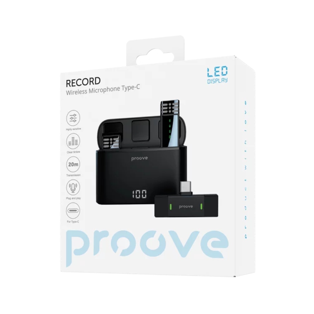 Proove Record Wireless Microphone Proove Record Type-C - Image 2