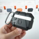 Spigen Leather Armor Protective Case For Airpods 4 - Image 6