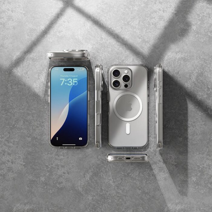 TGVIS Clear Case with MagSafe For iPhone 17 Pro Max - Image 2