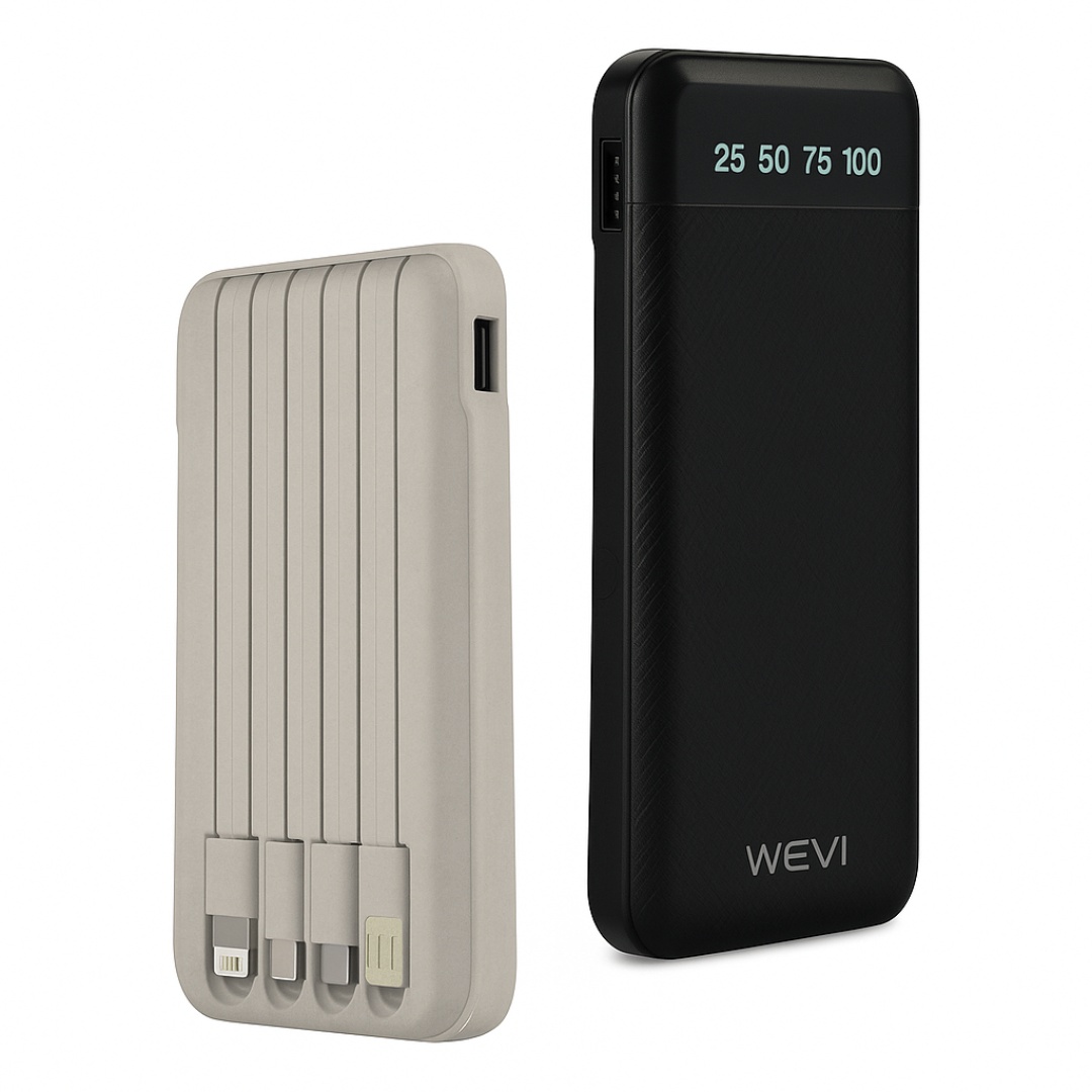 Wevi-Wp-08-Power-Bank-With-4-Cables-3.jpg Wevi Wp-08 Power Bank With 4 Cables - Image 1
