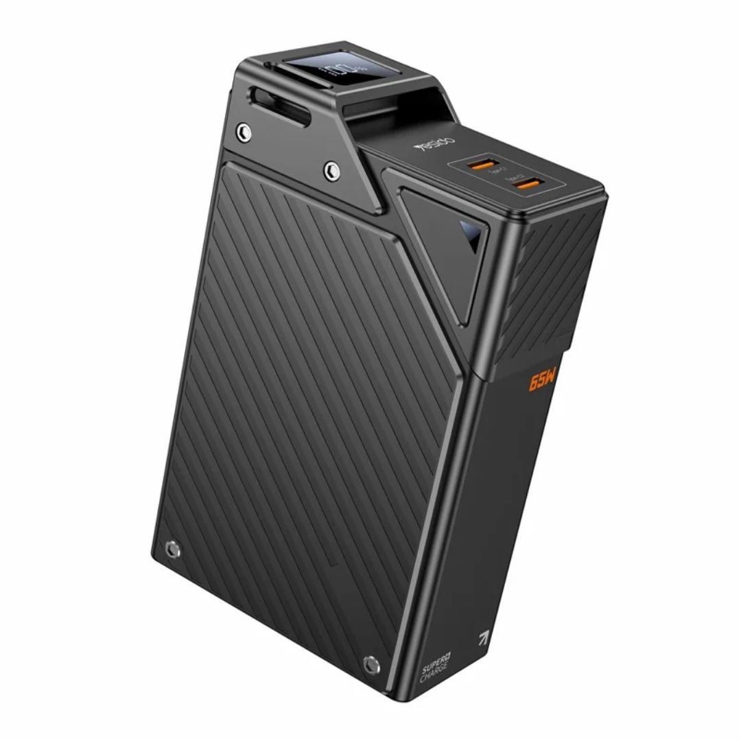 YESIDO-YP76-20000mAh-Power-Bank-65W-Fast-Charging.jpg Yesido YP76 20000mAh Power Bank 65W Fast Charging - Image 1