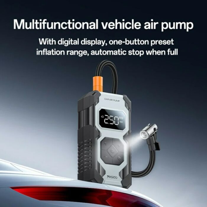 Yesido VC12 Tire Inflator Air Pump - Image 5