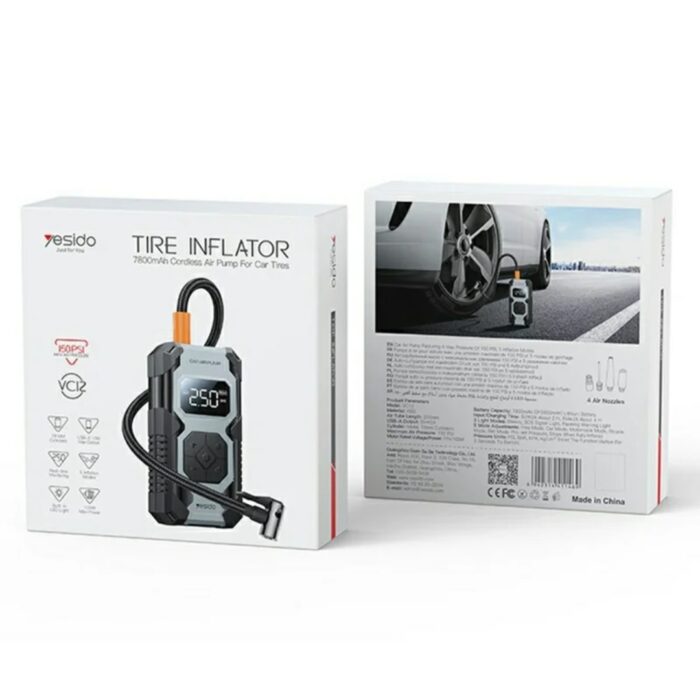 Yesido VC12 Tire Inflator Air Pump - Image 7