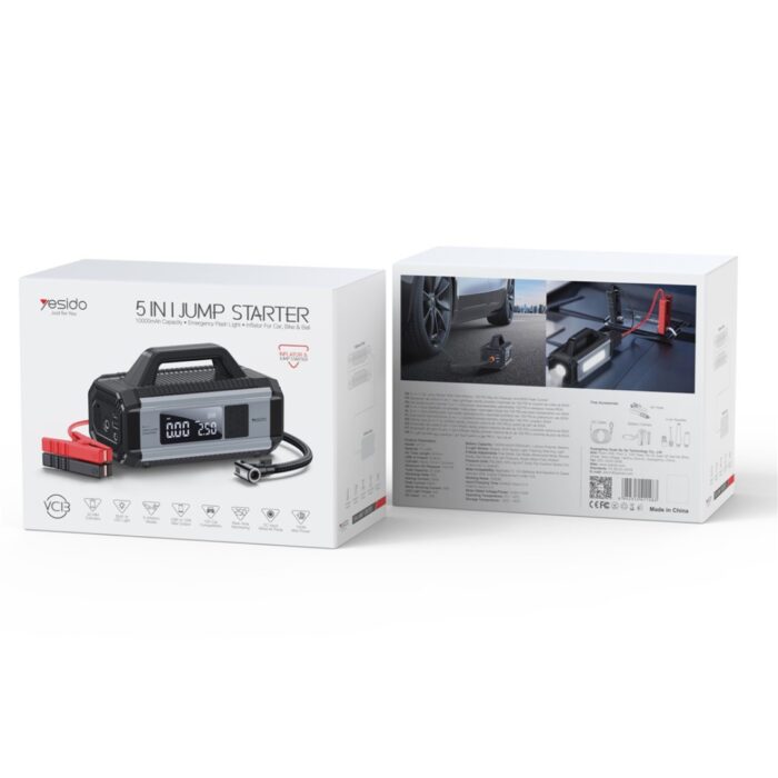 Yesido VC13 5 in 1 Car Jump Starter - Image 10
