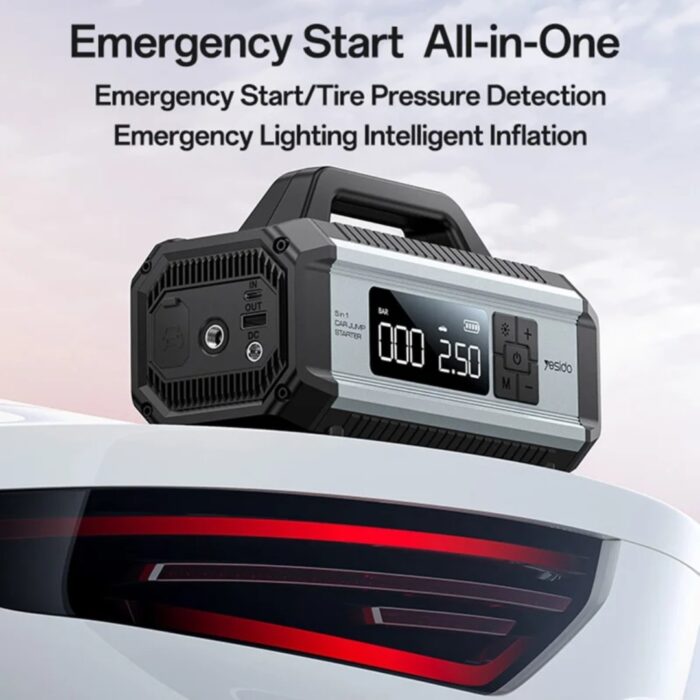 Yesido VC13 5 in 1 Car Jump Starter - Image 9