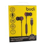 Budi True Sound Headphones USB-C Connector