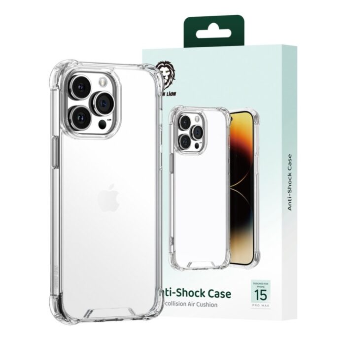 Green Lion Anti-Shock Case for iPhone 15 Pro - Image 5