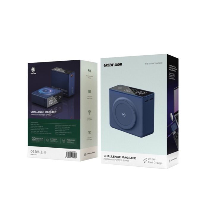 Green Lion Challenge MagSafe 20000mAh Power Bank - Image 2