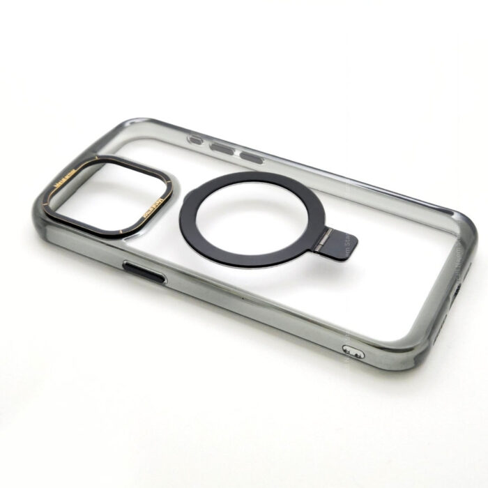 Mike Anti-Drop Magnetic Stand Case for iPhone 15 Pro Max - Image 4