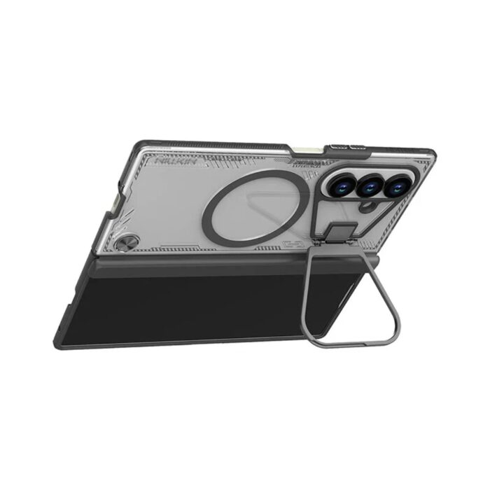 Nellkin Magnetic Iceblade CamProp Case with Hidden Stand for Samsung Galaxy Z Fold 7 - Image 4