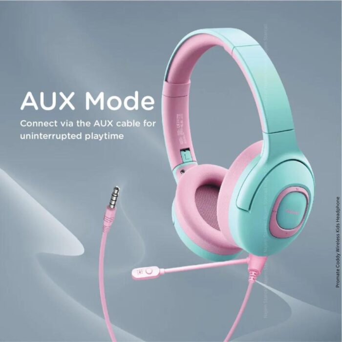Promate Coddy Wireless Kids Headphone - Image 7