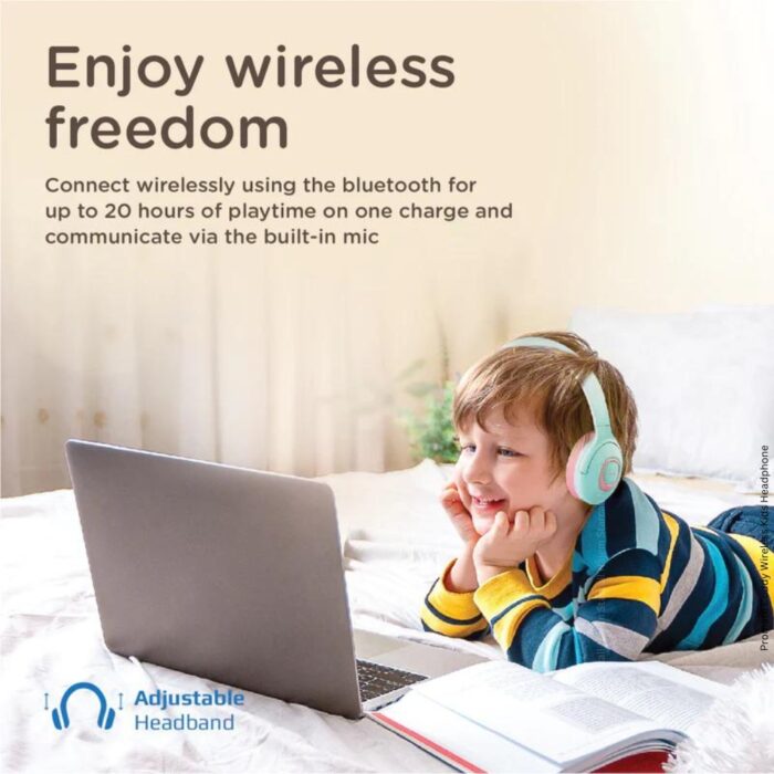 Promate Coddy Wireless Kids Headphone - Image 4