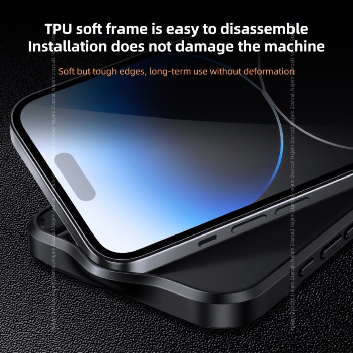 X-Level Ice Crystal Ultra Thin Soft Case for iPhone 15 Pro - Image 3