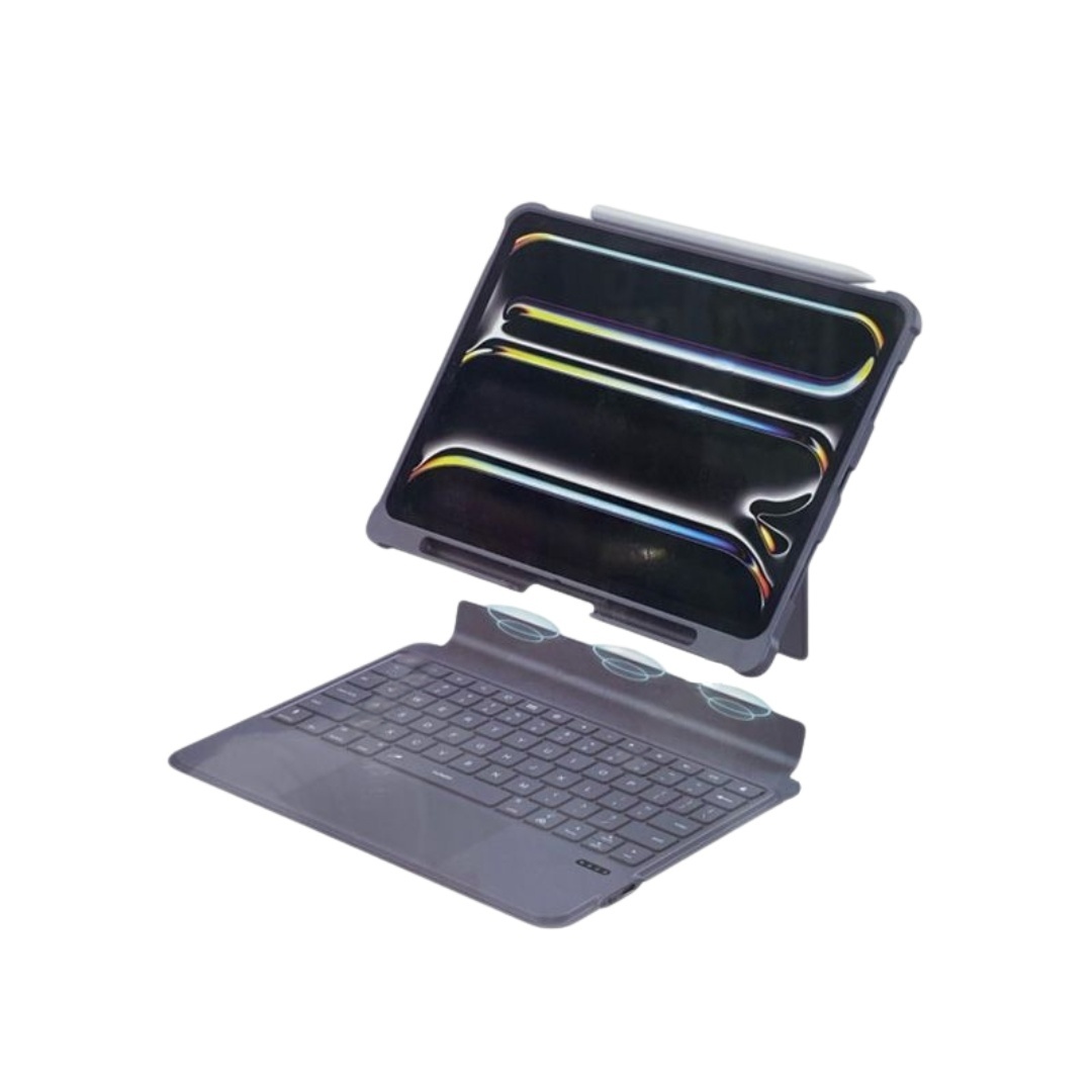 Xundd-Magnetic-Detachable-Wireless-Keyboard-Case-for-iPad-Pro-11-2024.jpg Xundd Magnetic Detachable Wireless Keyboard Case for iPad Pro 11" (2024) - Image 1