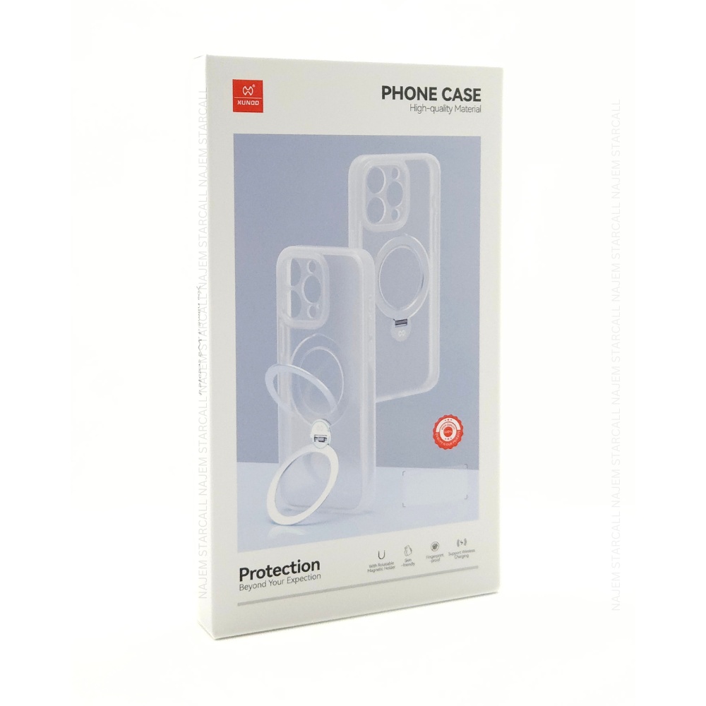 xr:d:DAF2GsfYYgY:277,j:4158361037586529799,t:23121812 Xundd Matte Rotating Case for iPhone 15 Pro Max - Image 1