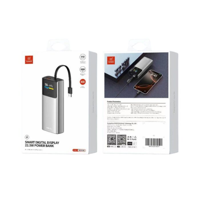Xundd XDCH-098 Smart Digital Display 22.5W Power Bank - Image 7