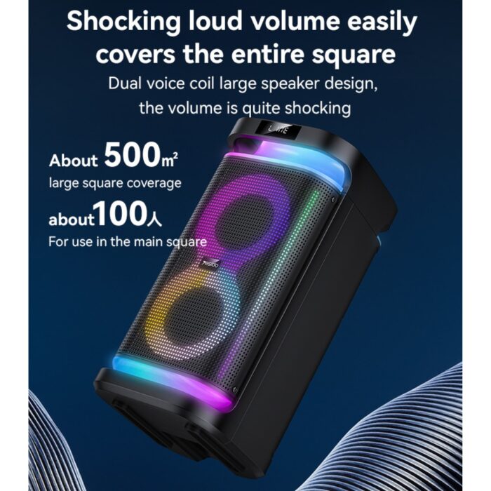 Yesido YSW29 Speaker RGB Light With Microphone - Image 2