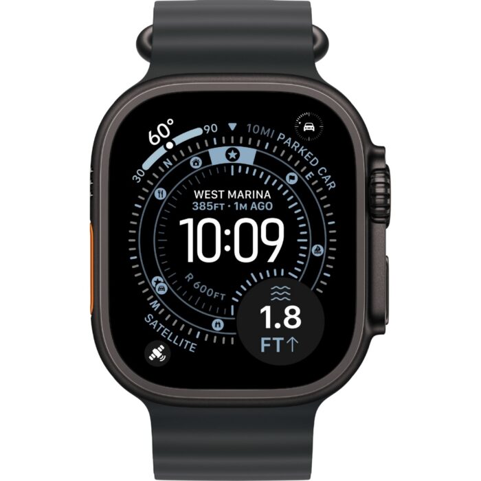 Apple Watch Ultra 3 Ocean Band Black - Image 3