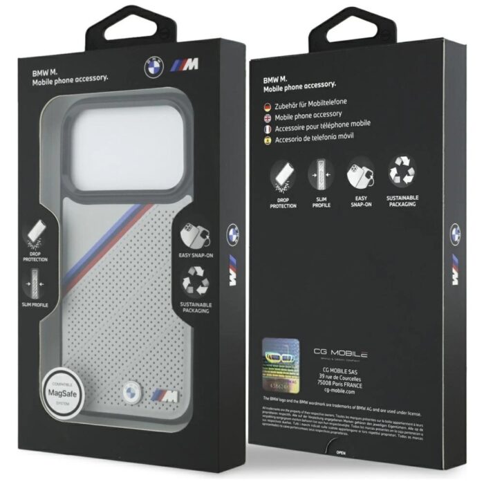 BMW iPhone 17 Pro Max MagSafe Leather Case - Image 6
