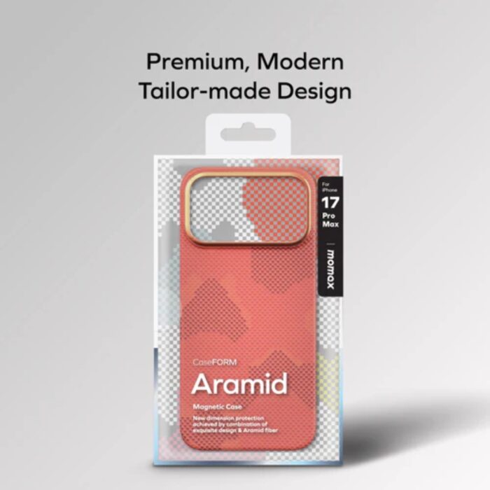 Momax CaseFORM Aramid Magnetic Case For iPhone 17 Pro Max - Image 5