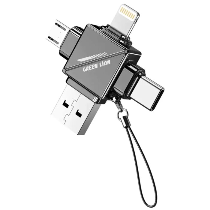 Green Lion 4 in 1 TF Card Reader 2TB Max - Image 2