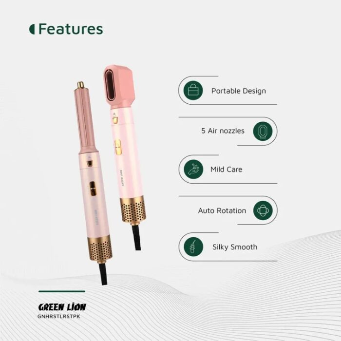 Green Lion 5 in 1 Professional Hair Styler 2 - Image 5