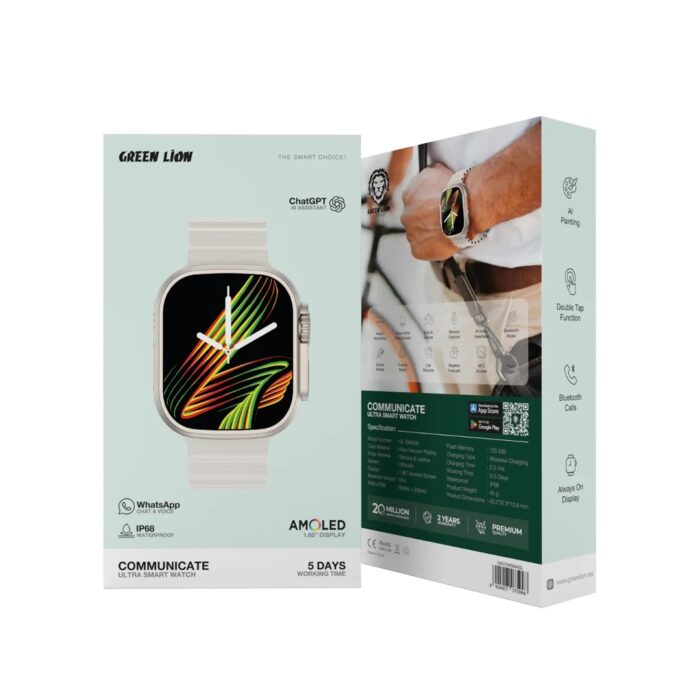 Green Lion Communicate Ultra Smart Watch - Image 2