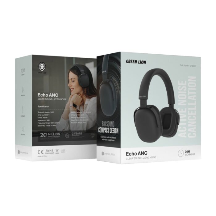Green Lion Echo ANC Wireless Headphone - Image 5